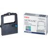OKI 52102001 Ribbon, Black, Pack of 8
