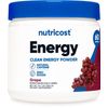 Nutricost Energy Drink Powder (Grape) (60 SERV) | Pre Workout Supplement