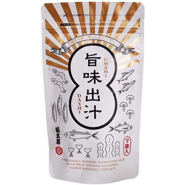 Yamaguchi Aburaya Fukutaro Delicious Soup, 0.2 oz (7 g) x 7 Bags