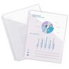 Avery Binder Pockets for 3 Ring Binders, Clear, Pack of 5 Binder Pockets (75243)