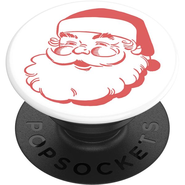 PopSockets PopGrip - Expanding Stand and Grip with Swappable Top - Santa