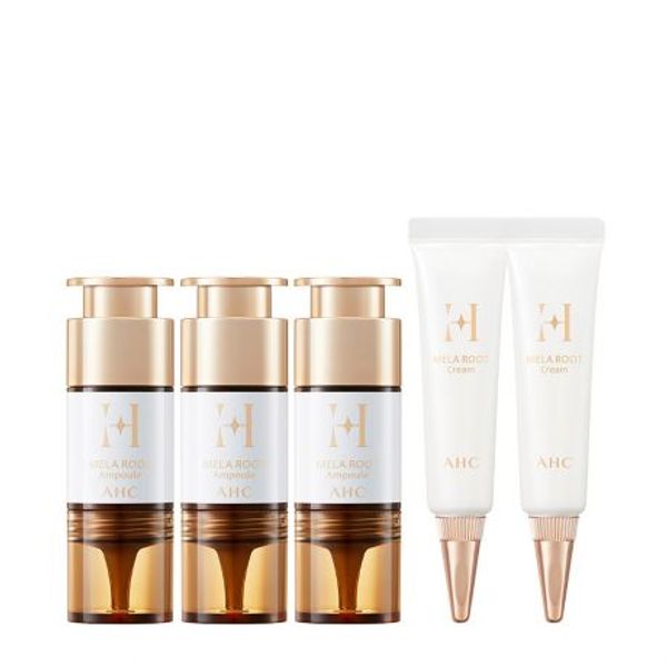 AHC H Melalout Ampoule 30ml + Cream 20ml Essence Radiance Tone Up Spots and Blemishes Whitening Effect