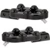 Arlen Ness 07-904 Black Ness-MX Footpegs