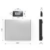 WIRELESS DIGITAL SHIPPING SCALE POSTAL PARCEL SCALE 440 LBS STAINLESS STEEL