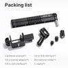 Ulanzi LS26 Low Profile Microphone Arm with Cable Channels Desk Clamp