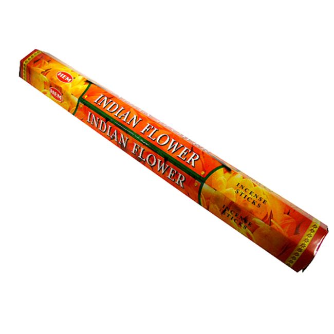 Incense Indian Flower Incense Stick /HEM INDIAN FLOWER/Incense/Indian Incense/Asian miscellaneous goods (Post-mail delivery option available/1 postage fee will be charged for every 6 boxes)