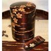 角館 Cherry Leather Craft, Cherry Leather Total Leather Making Tea Container (Large)