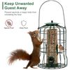 Wild Bird Feeder Squirrel-Proof Chew-Proof Metal Hanging Seed Feeder Portable