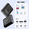USB Switcher, 2 Input, 2 Output, USB 3.0 Switcher, Share Keyboard, Mouse, Printer, Scanner, Webcam and More with 2 PCs, USB Switcher, Mouse and Keyboard Switcher, Use 1 Printer with 2 Computers, 2