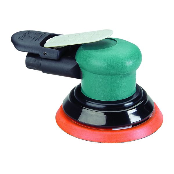 Dynabrade (59020) Dynorbital-Spirit 5" (127 mm) Diameter Random Orbital Sander, Non-Vacuum | 3/16" (5 mm) Diameter Orbit | 12000 RPM Pneumatic Motor