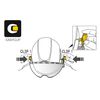 PETZL Unisex Adult A021AA00 Vizen Mesh Face Shield, Solid, One Size