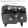 Fits 2004-2012 Chevy Colorado GMC Canyon Clear Headlights+Par