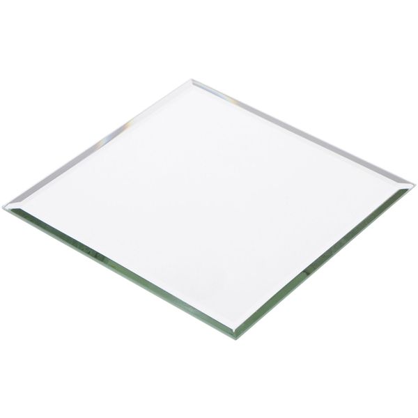 Plymor Square 3mm Beveled Glass Mirror, 5 inch x 5 inch (Pack of 3)