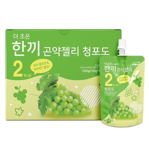 DUZON HEALTH The Choeun One Meal Konjac Jelly Green Grape