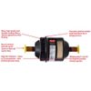 Supco LLD163S - Replacement Danfoss Liquid Line Drier - 3/8" Sweat 16 cu. in.