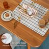 BLESWIN Multipurpose Clear Desk Mat Protector – Desk Pad for Crafts, Dining, Work, School & Home Office Decor (80 * 40CM)