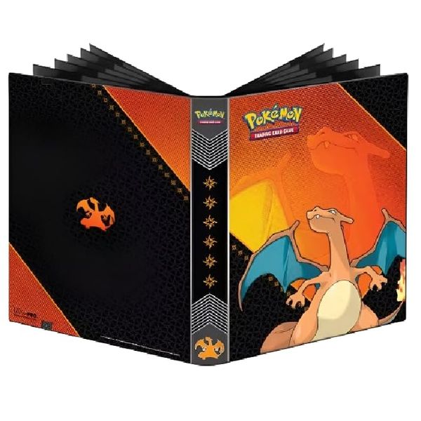 Generic Ultra Pro Pokemon: Charizard 9-Pocket Full-View PRO Binder Red