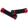 Red CNC Apollo Hand Grip 7/8 Handle Bar 22mm Left Right Front Universal Gel