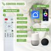 18" Smart Ceiling Fan with Light Alexa Siri Google Assistant w/Bluetooth Speaker