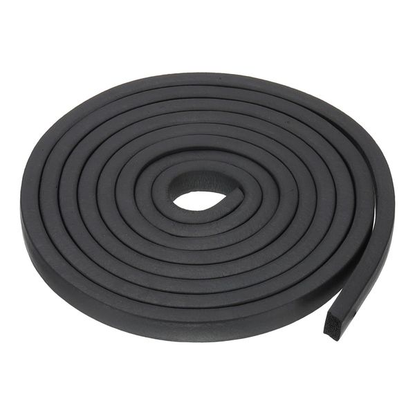 9.8Ft Weather Stripping Door Seal 5/8"W x 3/8"T EPDM Rubber Soundproof Foam S...