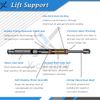 2Pcs Universal 13" 65Lb Supports Gas Spring Struts for Tool Box Lid Boat Storage
