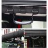 PAIR Roll Bar Grab Handle Grips Set For Jeep Wrangler UTV & ATV Strap Black