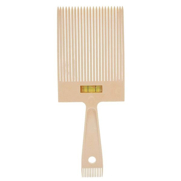 Agatige Flat Top Guide Comb for Men, 2 in 1 Haircut Level Comb Barber Hair Comb With Accurate Water Leveling Salon Hair Styling Cutting Tool Accessories