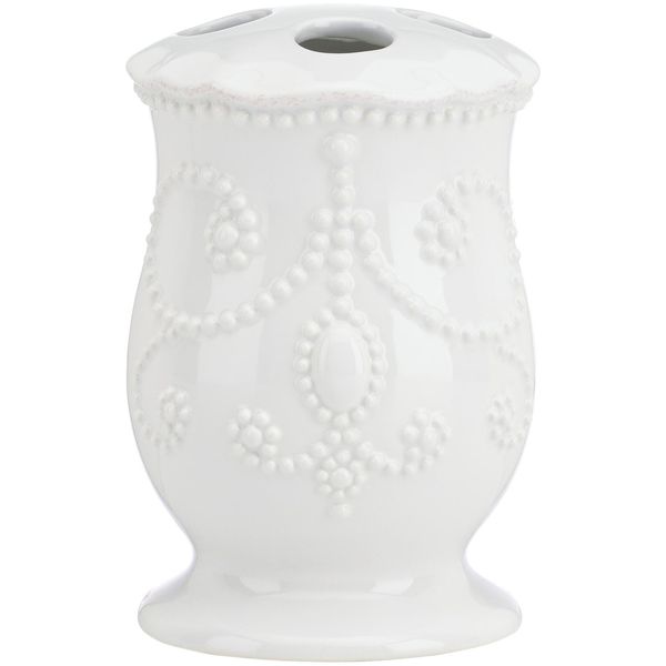 Lenox French Perle Ivory Toothbrush Holder