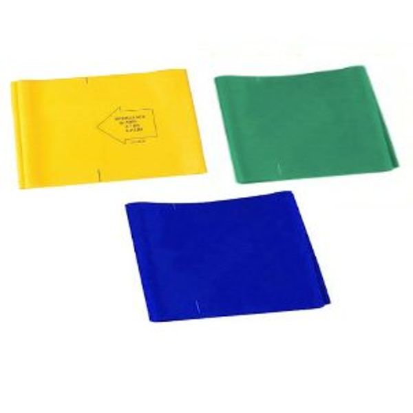 Balego Stretch Bands Resistance Package, Yellow/Green/Blue, Medium