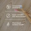 TreeBird Kids Bamboo Toothbrush 6-Pack | Super Soft Bristles | Eco-Friendly Dental Care for Children | Compostable Natural Organic Wood Handles | Colorful BPA-Free Brushheads