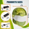 Garlic Chopper Roller Set with Peeler and Cleaning Brush - Effortless Garlic Mincing