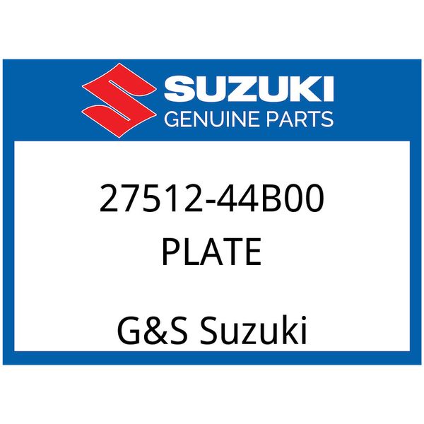 Suzuki OEM Part 27512-44B00 PLATE,ENGINE SPROCKET