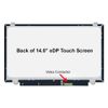 SCREENARAMA New Screen Replacement for N140BGN-E42 REV.B3, HD 1366x768, OnCell Touch, LCD LED Display with Tools