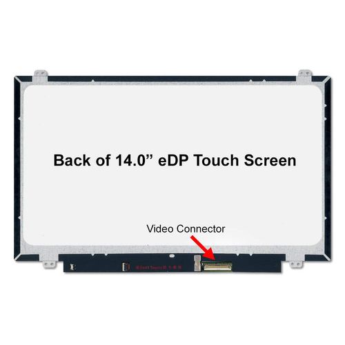 SCREENARAMA New Screen Replacement for N140BGN-E42 REV.B3, HD 1366x768, OnCell Touch, LCD LED Display with Tools