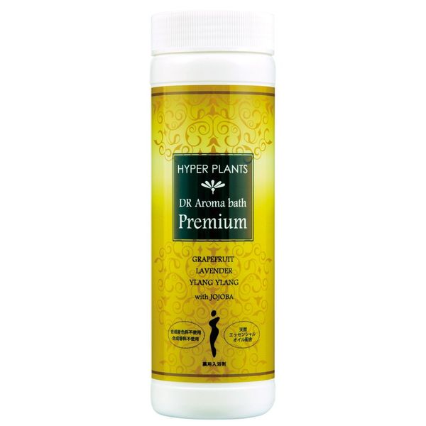 Hyper Plants DR Aroma Bath Premium, Medicated Bath Salt, 17.6 oz (500 g)