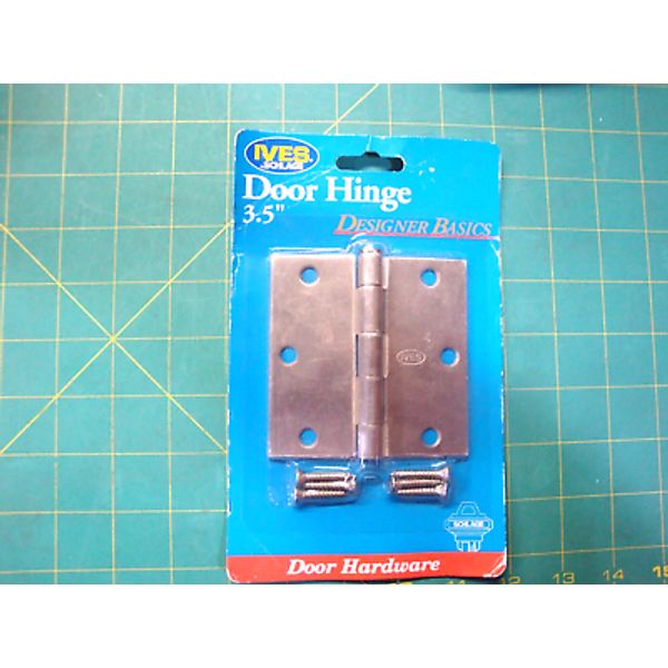 IVES 3.5 '' DOOR HINGE NEW FACTORY SEALED WITH HARDWARE