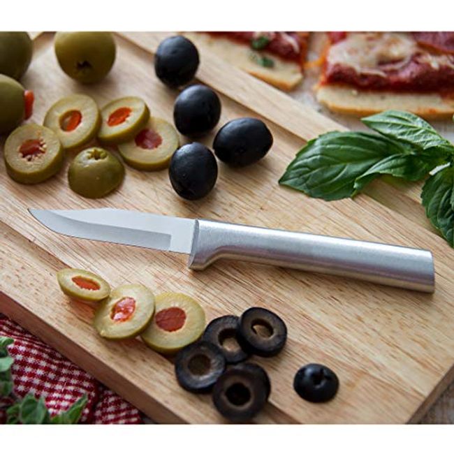  Rada Cutlery Everyday Paring Knife Stainless Steel Blade with  Aluminum Made in USA, 6-3/4 Inches, Silver Handle: Paring Knives: Home &  Kitchen