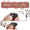 ACMEROTA 3 Pack Pull Cord Switch, ON-OFF Operation, 2 Amp, 250V, Plastic, Wall Mount, Hinge Lever Actuator