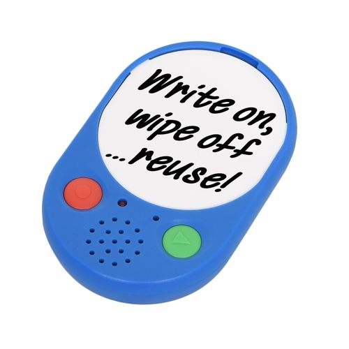 Talking Products, Voice Pads, Voice Recorders, 40 Seconds Recording, Pack of 5, Ideal Educational Resource for Speaking & Listening Activities and Independent Living Aids