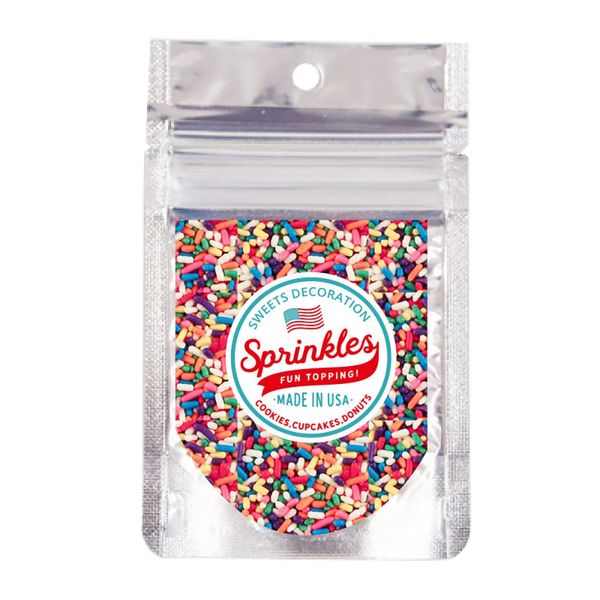 Jimmy / Sprinkle Decoration Made in USA Color Topping Solid (Mix)