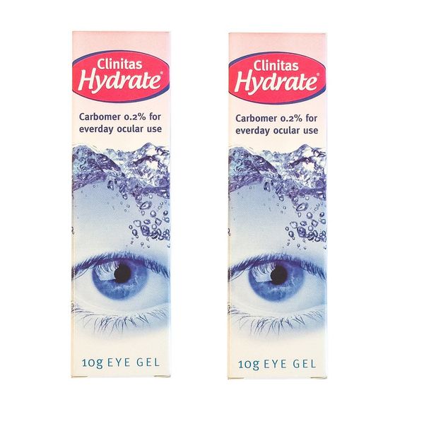 Clinitas 10 g Hydrate Eye Gel - Pack of 2