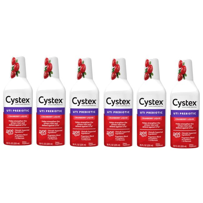 Cystex Urinary Health Maintenance Cranberry 7.6 oz (Pack of 6)