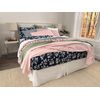 BrylaneHome Mix and Match Flat Sheet - Full, Multi Floral