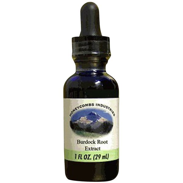 HoneyCombs Burdock Root – Supports The Blood, Immune System, Liver and More – Alcohol-Free Liquid Extract