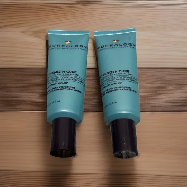 2 Pureology Strength Cure Split End Salve Treatment 1.7oz