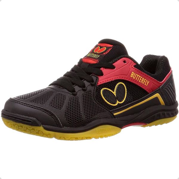 Butterfly 93620 Table Tennis Shoes, Resoline, Black