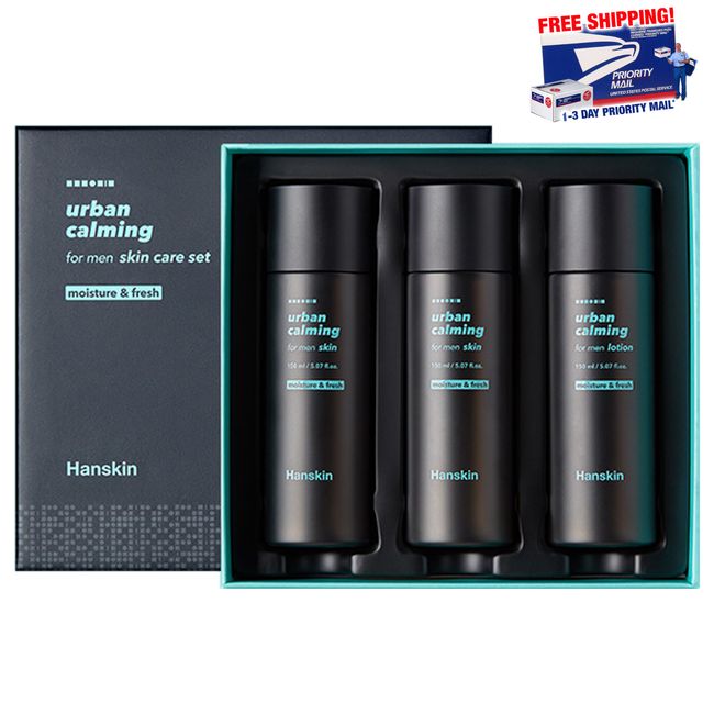 [Hanskin] Urban Calming Skin Care Set for Men