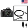 Nikon D5200 24.2 MP CMOS Digital SLR USB Cable Transfer Cord Replacement