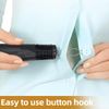 2 Pieces Button Hook，Zip Puller Aid One Hand Buttons Aids Button,for Seniors Arthritis Limited Dexterity Weak Hands