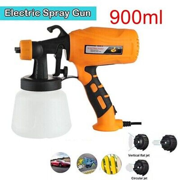 Electric Paint Spray Gun Kit 3 Patterns for Home Interior 1.8MM~2.5MM Nozzle